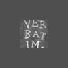 Verbatim poetry