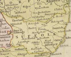 Suffolk-map
